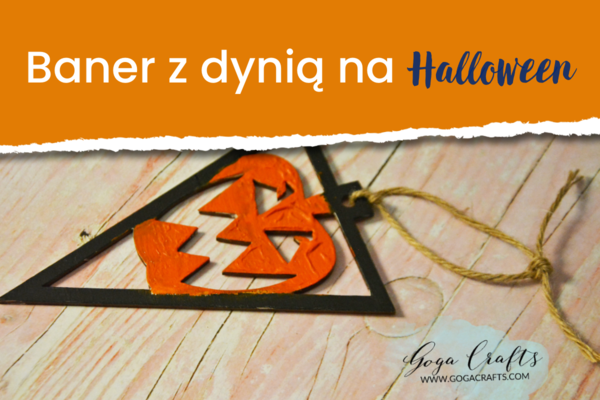 <strong>Baner z dynią na Halloween</strong>