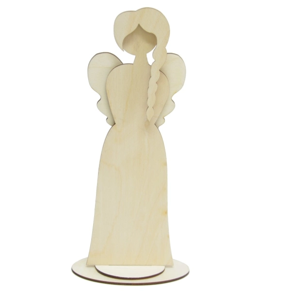 anioł do decoupage, anioły do zdobienia, drewniane anioły, aniołki drewniane