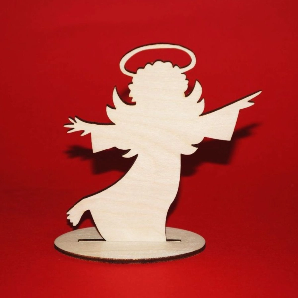 anioł do decoupage, anioły do zdobienia, drewniane anioły, aniołki drewniane,