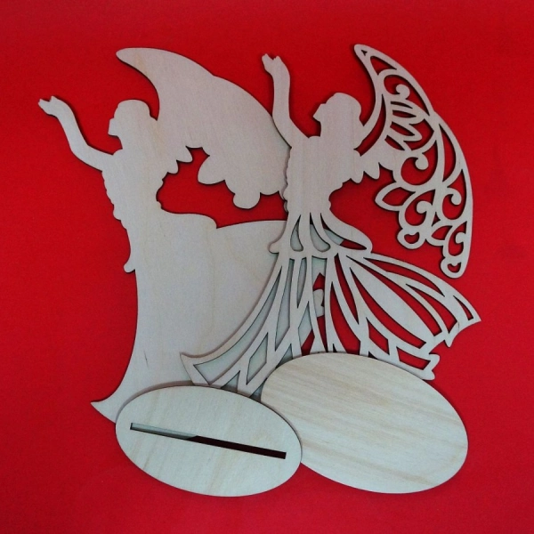 anioł do decoupage, anioły do zdobienia, drewniane anioły, aniołki drewniane