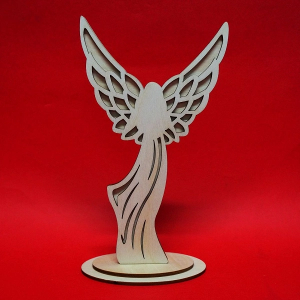 anioł do decoupage, anioły do zdobienia, drewniane anioły, aniołki drewniane