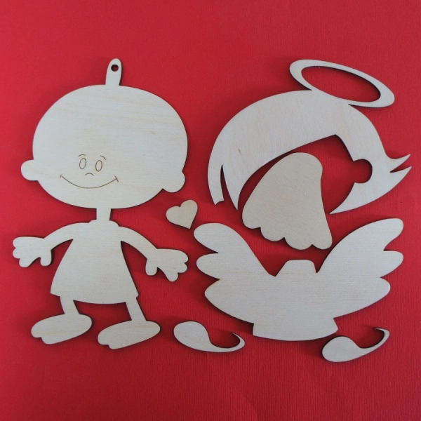 anioły drewniane wiszące, drewniany aniol na sciane, anioł drewniany na ścianę