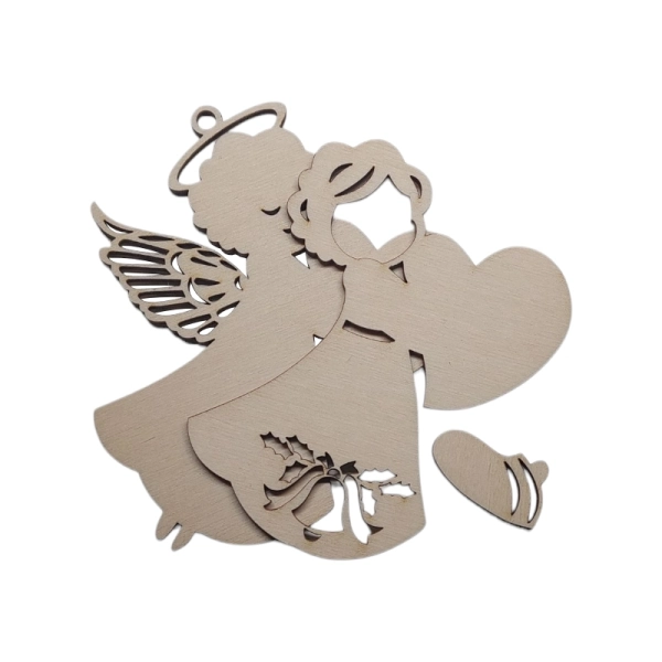 Anioł drewniany składany N1