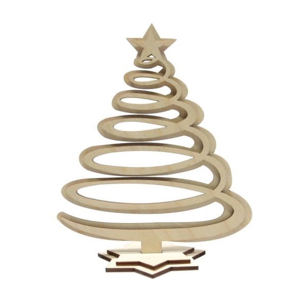 choinki decoupage, choinka drewniana decoupage, drewniane choinki do zdobienia, choinki do decoupage