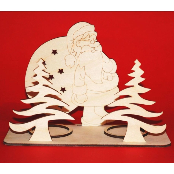 świecznik drewniany sklep internetowy decoupage