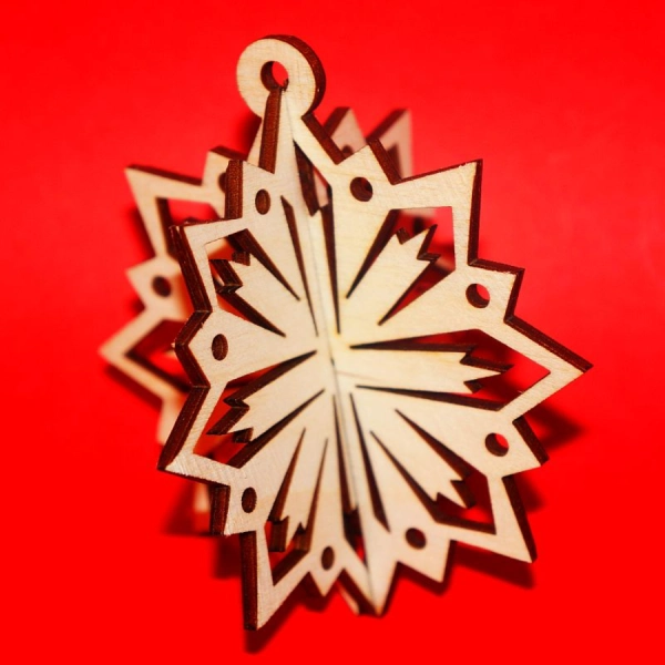 bombka drewniana do decoupage Boże Narodzenie 