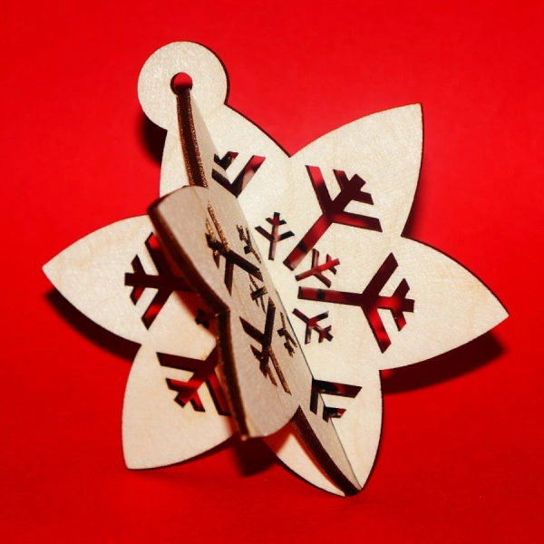 bombka drewniana do decoupage Boże Narodzenie 