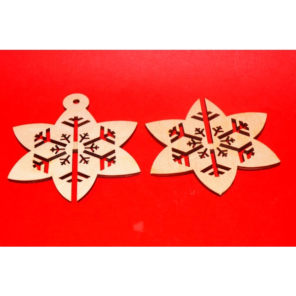 bombka drewniana do decoupage Boże Narodzenie 