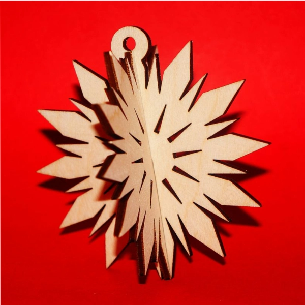 bombka drewniana do decoupage Boże Narodzenie 