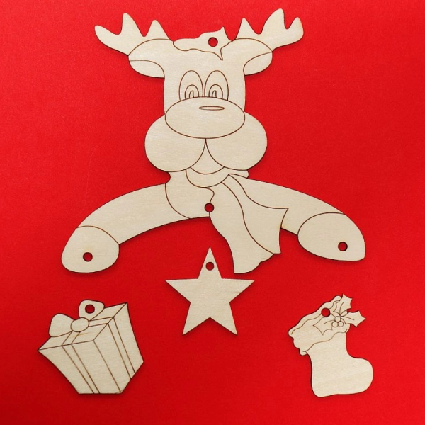 girland drewniany sklep internetowy decoupage