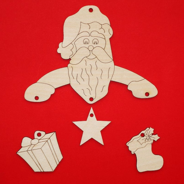 girland drewniany sklep internetowy decoupage