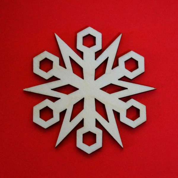 Bożonarodzeniowa zawieszka "Śnieżynka N15"