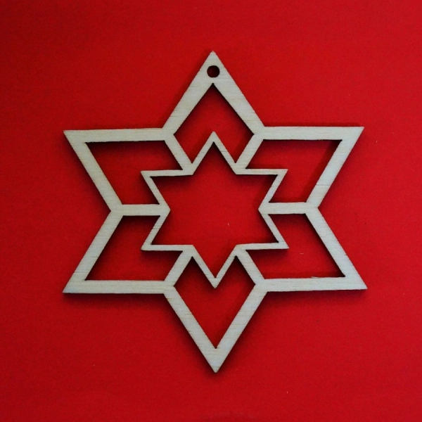 zawieszka śnieżka decoupage