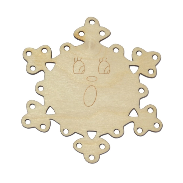 Bożonarodzeniowa zawieszka "Śnieżynka N29"