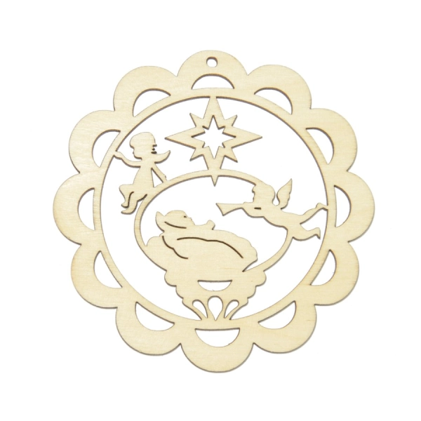 Bożonarodzeniowa zawieszka "Ażurowa N15"