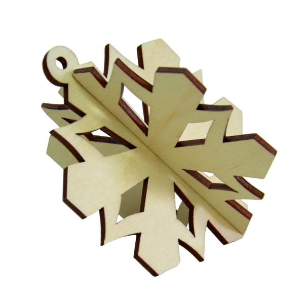 bombka drewniana do decoupage Boże Narodzenie