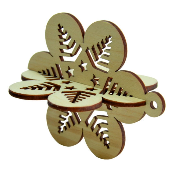 bombka drewniana do decoupage Boże Narodzenie 