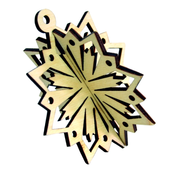 bombka drewniana do decoupage Boże Narodzenie