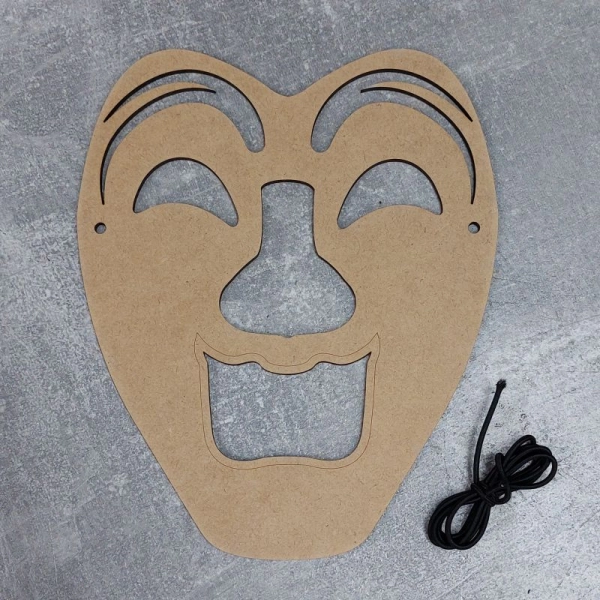 Maska karnawałowa z gumką N1
