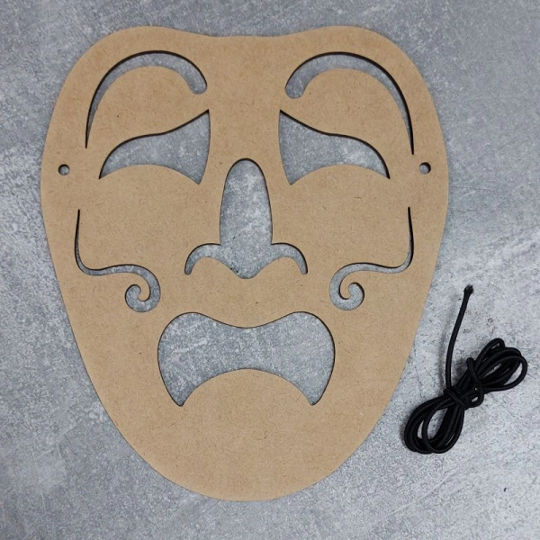 Maska karnawałowa z gumką N2