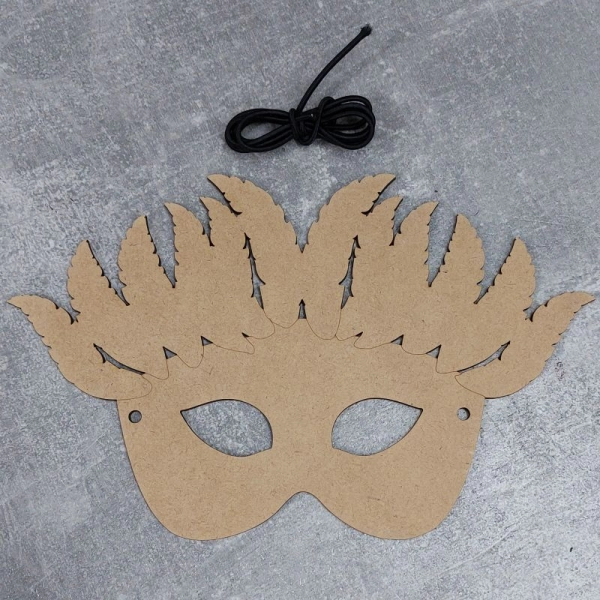 Maska karnawałowa z gumką N5