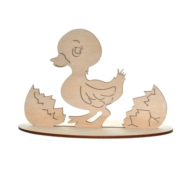 Drewniana wielkanocna ozdoba duża N2 do decoupage