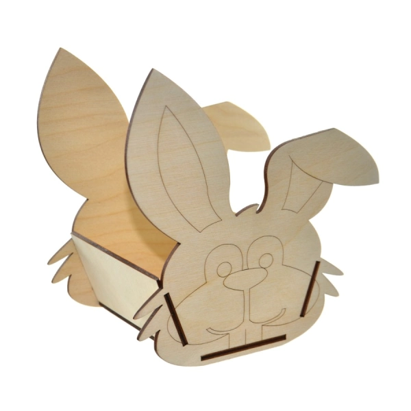 Drewniane wielkanocne pudełko N2