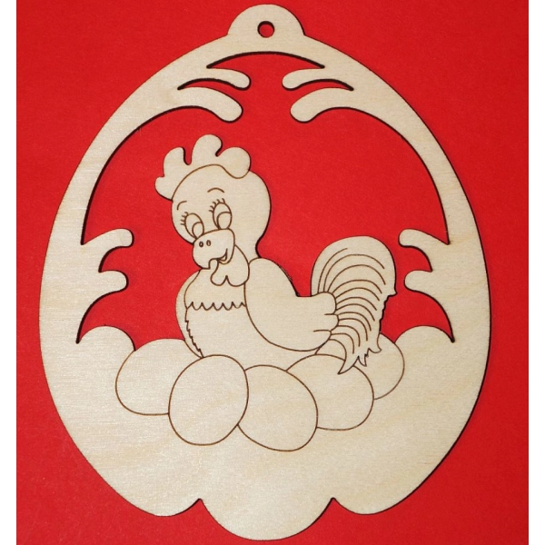 zawieszka wielkanocna drewniana sklep internetowy decoupage