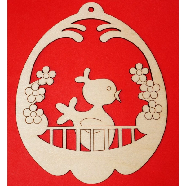 zawieszka wielkanocna drewniana sklep internetowy decoupage