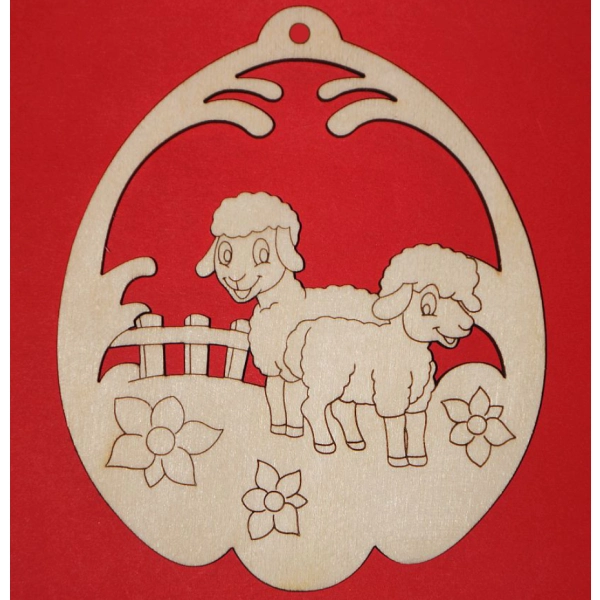 zawieszka wielkanocna drewniana sklep internetowy decoupage