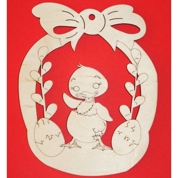 zawieszka wielkanocna drewniana sklep internetowy decoupage