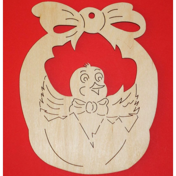 zawieszka wielkanocna drewniana sklep internetowy decoupage