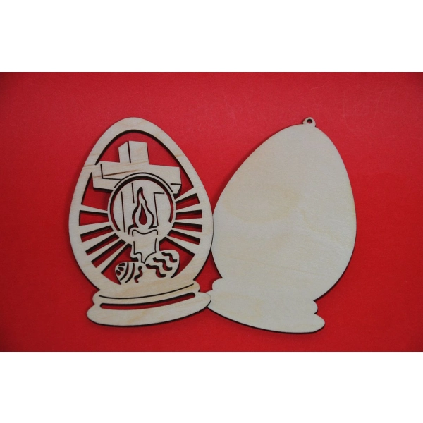 zawieszka wielkanocna drewniana sklep internetowy decoupage 