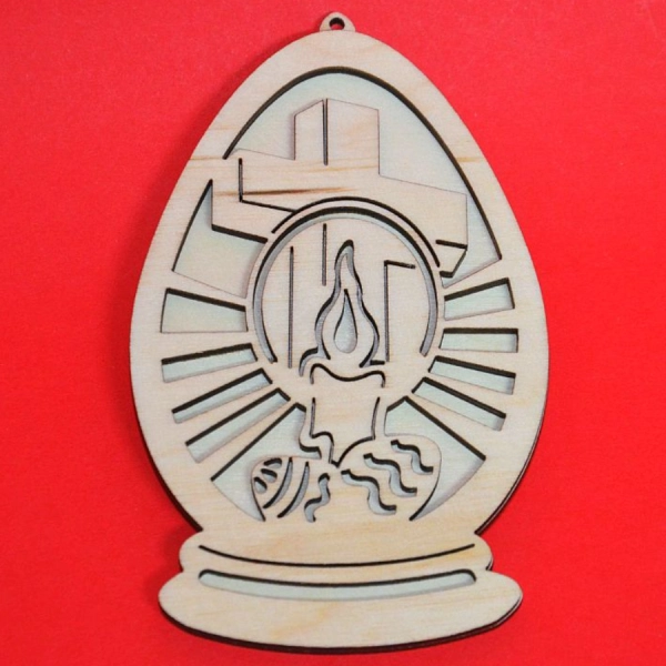 zawieszka wielkanocna drewniana sklep internetowy decoupage