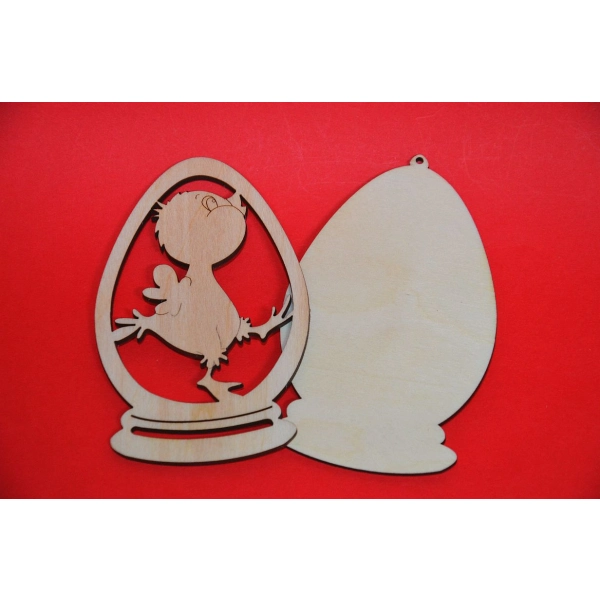 zawieszka wielkanocna drewniana sklep internetowy decoupage 