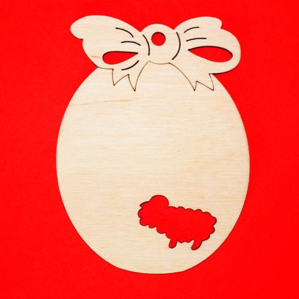 zawieszka wielkanocna drewniana sklep internetowy decoupage