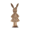 Drewniana wielkanocna Pani zając N2