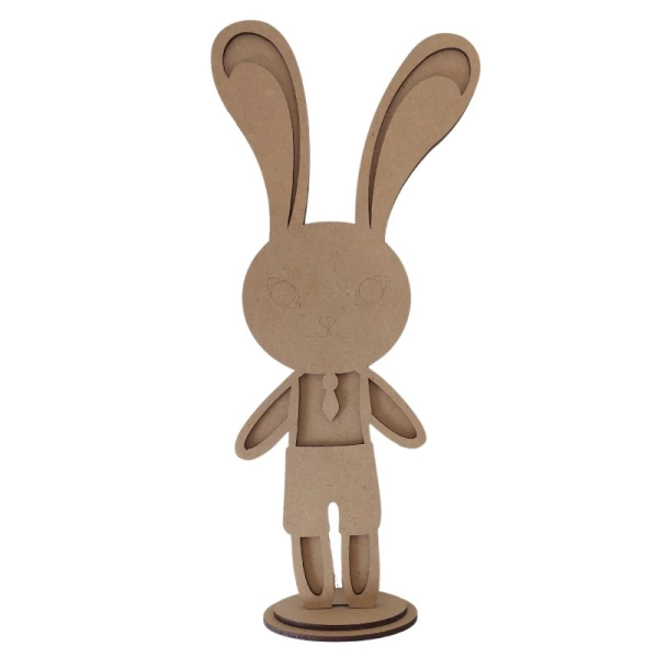 Drewniana wielkanocna Pan zając