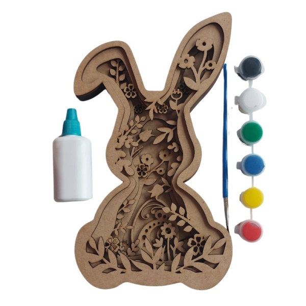 Drewniany zestaw wielkanocny N1