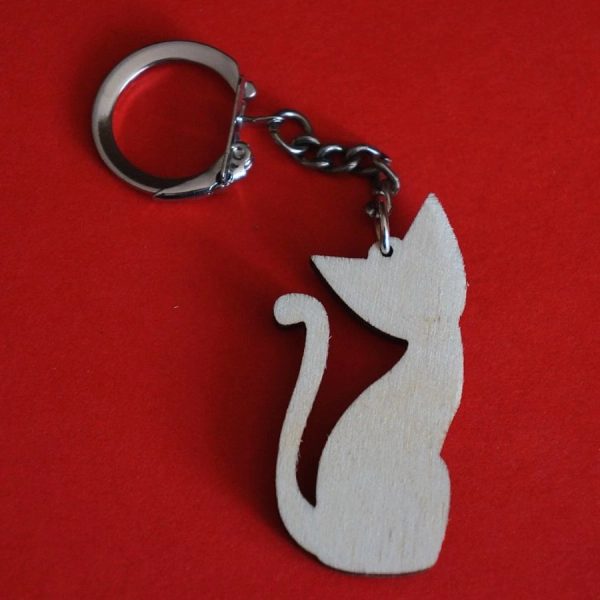 brelok do decoupage, breloki do zdobienia, breloczki do zdobienia, breloczek kot