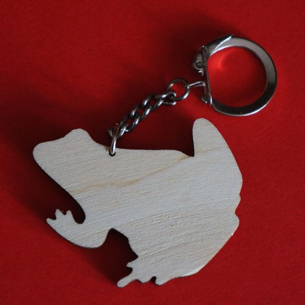 brelok do decoupage, breloki do zdobienia, breloczki do zdobienia, breloczek żaba