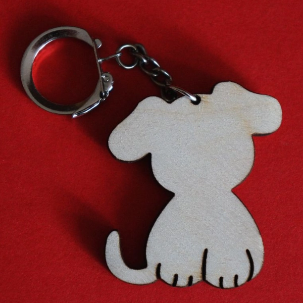 brelok do decoupage, breloki do zdobienia, breloczki do zdobienia, breloczek pies