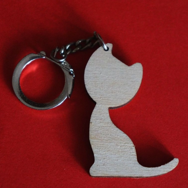 brelok do decoupage, breloki do zdobienia, breloczki do zdobienia, breloczek kot