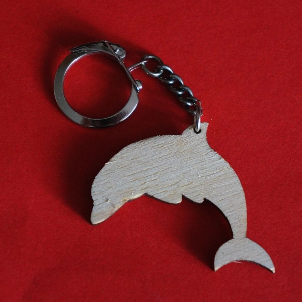 brelok do decoupage, breloki do zdobienia, breloczki do zdobienia, breloczek delfin