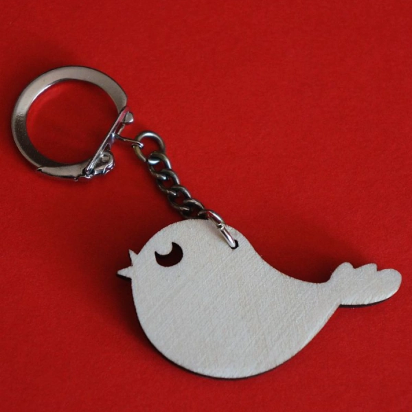 brelok do decoupage, breloki do zdobienia, breloczki do zdobienia, breloczek ptaszek