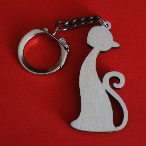 brelok do decoupage, breloki do zdobienia, breloczki do zdobienia, breloczek kot