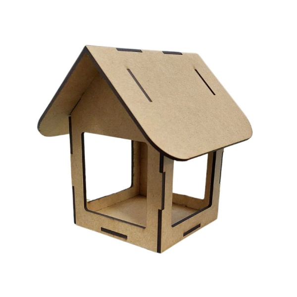 Domek duża budka dla ptaków 14,5 cm wysoka