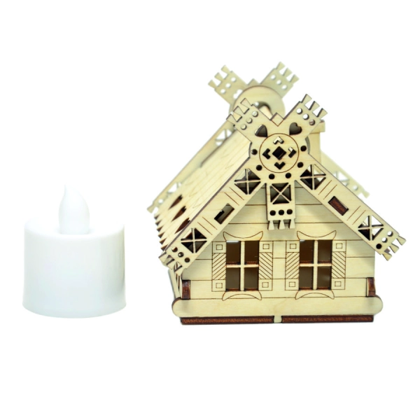 domek dekoracja na boże narodzenie