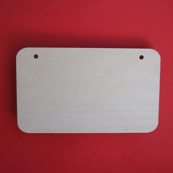 Drewniana tabliczka DUŻA N4