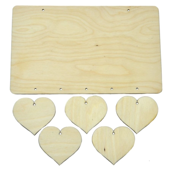 Tabliczka z sercami